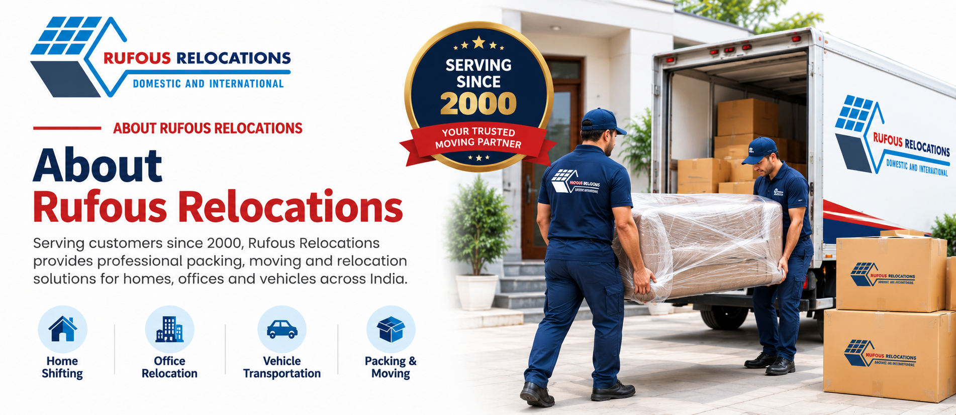 Rufous Relocations Packers and Movers Since 2000