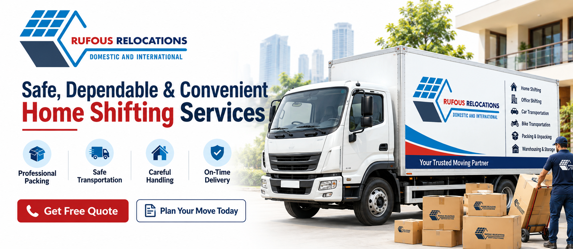 House Shifting Services Delhi Rufous Relocations